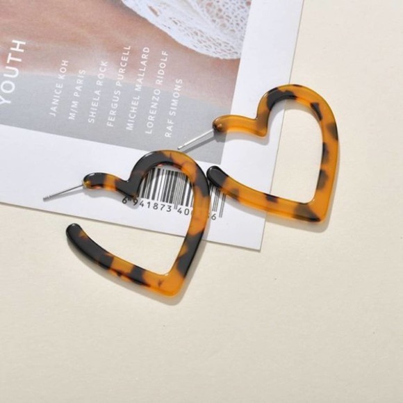 Fashion Tortoise Love Drop Earrings - Picture 1 of 5